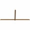 Ekena Millwork Eugene Smooth Timber Gable Bracket, Western Red Cedar, 108"W x 49"H x 1 1/2"D x 3 1/2"F, 11/12 Pitch GBW108X49X0204EUG00SWR - alternate 4